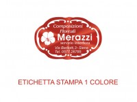 Etichette adesive per fioristi, fiorai e vivaisti (mm 33x21)  (cod.32G)